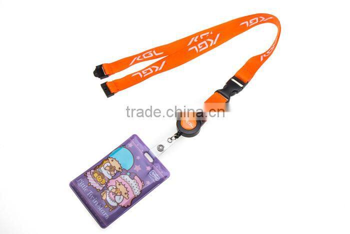 Cute Design Id Wallet Lanyards Solid Color China Wholesale
