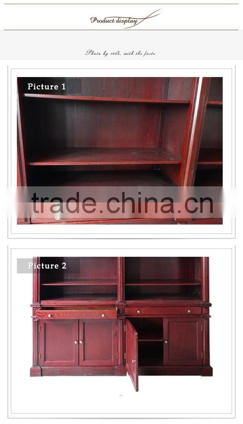 Wooden Antique Style Bookstore Furniture,Bookshelves Book Display Rack In Bookroom