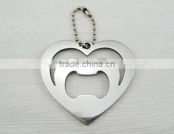 Metal die cut bottle opener