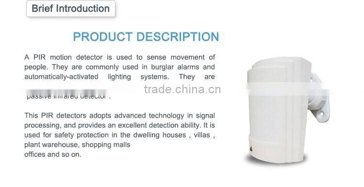 Home Security Wired PIR Detector Motion