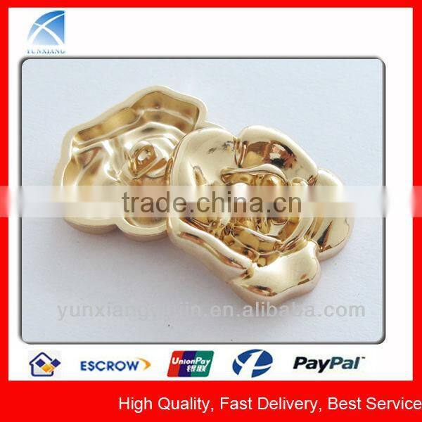 YX1713 Custom Made 18mm Triangle Flat Back Metal Button Blanks