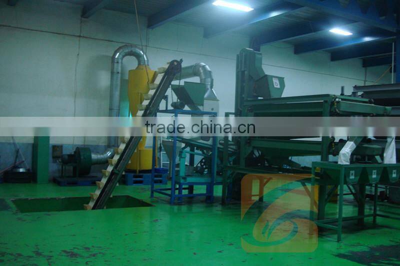 Stainless Steel Easy Maintenance Complete Peanut Shelling Sieving Line