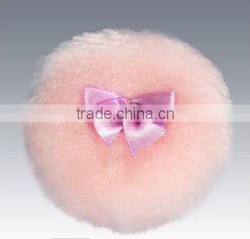 loose powder puff , plush puff