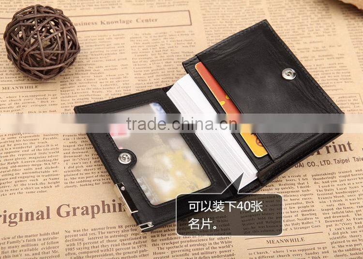 alibaba express wholesale business card holder/parking ticket holder