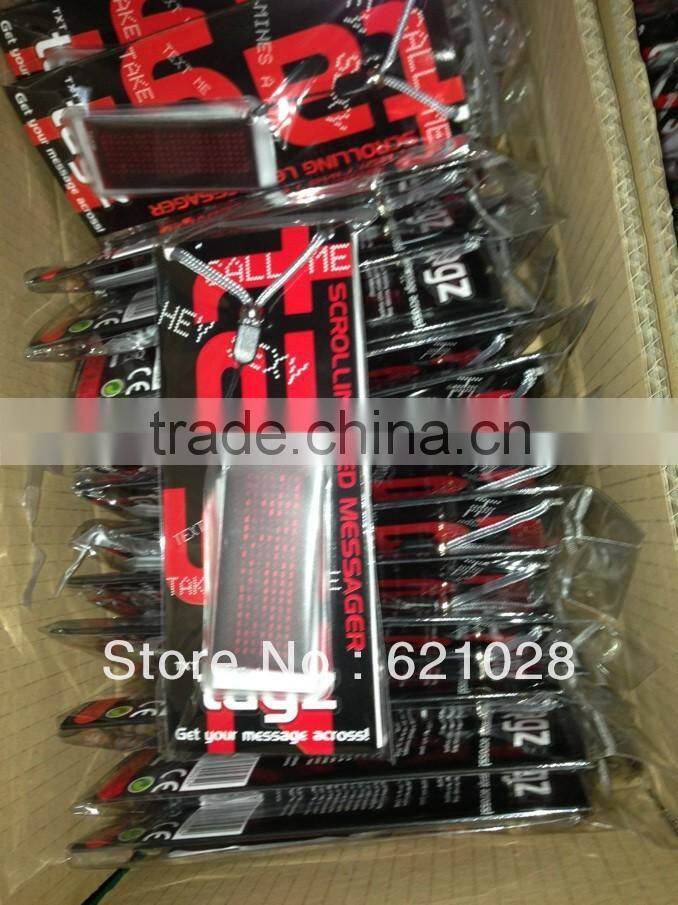 2015 led cheaper price tag display,TXT Tagz Scrolling LED Messager