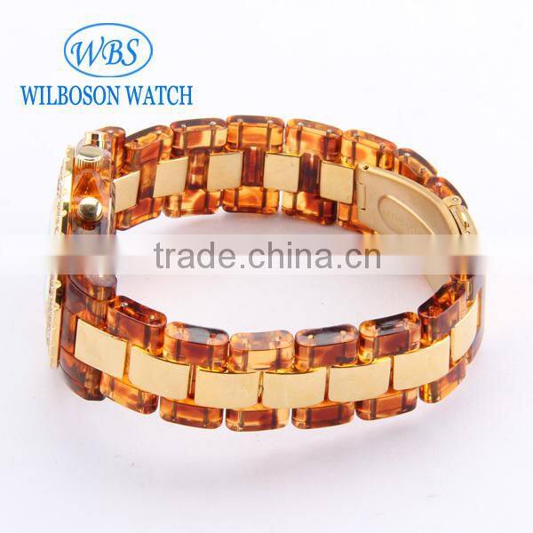 Woman Japan Movt Quartz Watch With Stainless Steel Back