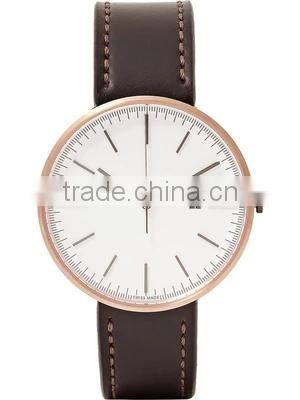 YB OEM watch logo minimalist unisex stainless steel watch
