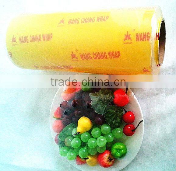 Small Rolls High clear anti-fog pvc cling film for fruit