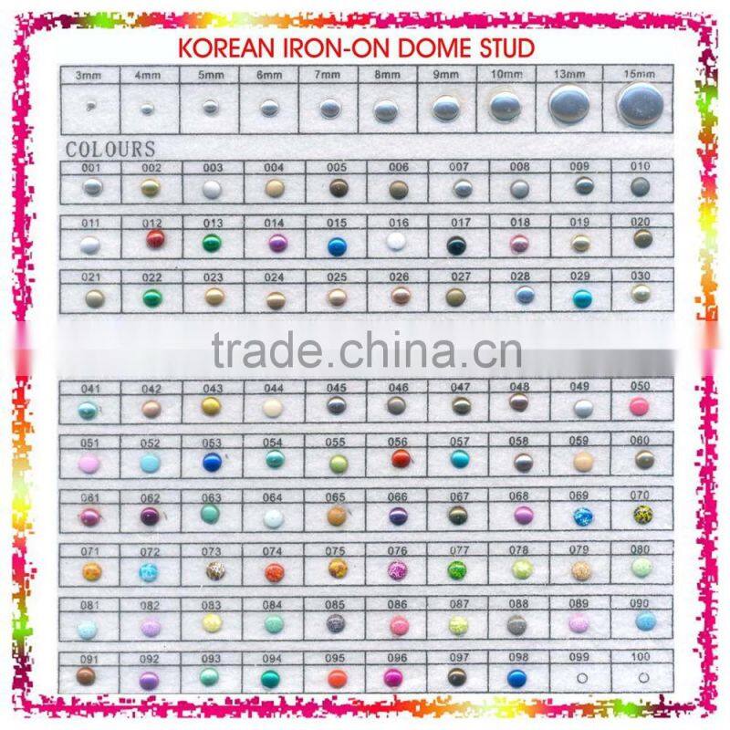 CROWN NAIL-HEAD IRON-ON RHINESTONE TRANSFER