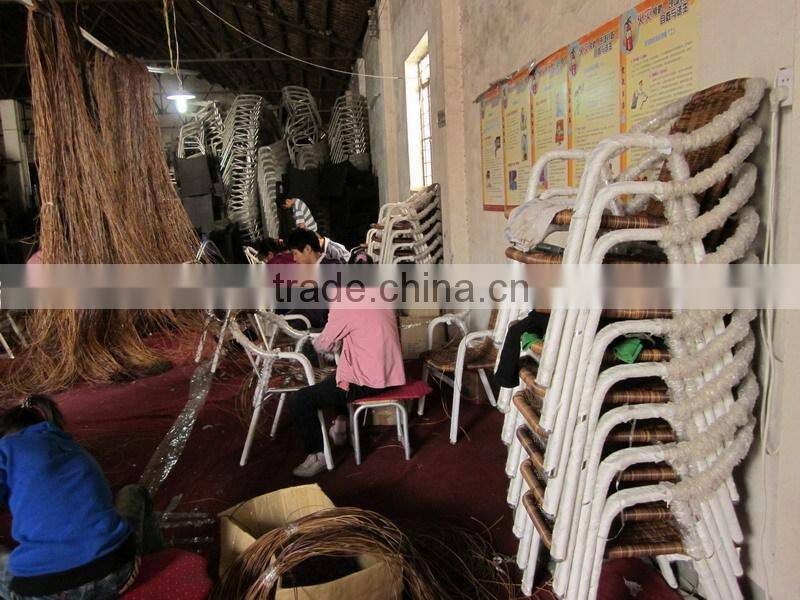 Commercial use humanization armrest rattan wicker office chairs YC116