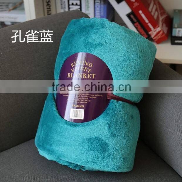Super Soft Cheap Fleece Blanket Polyester