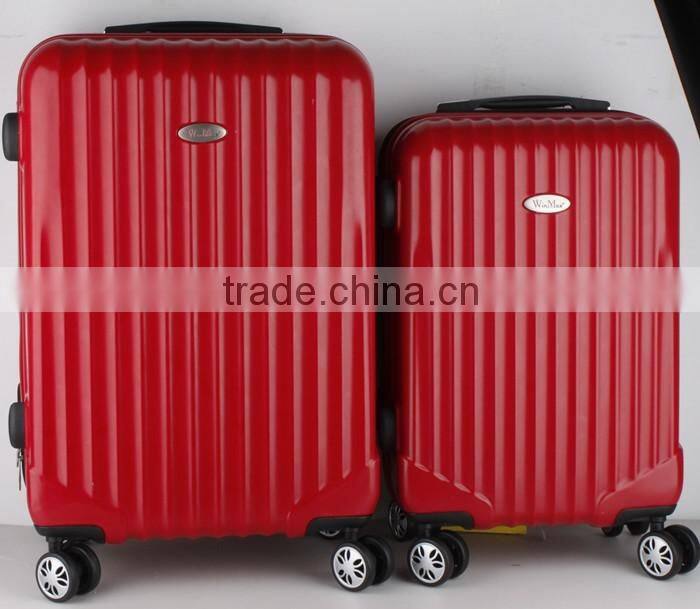 Factory price ABS PC travel luggage in luggage bags cases
