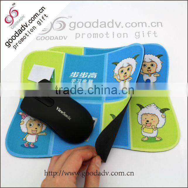 Factory sale price custom print logo ergonomic mouse pad