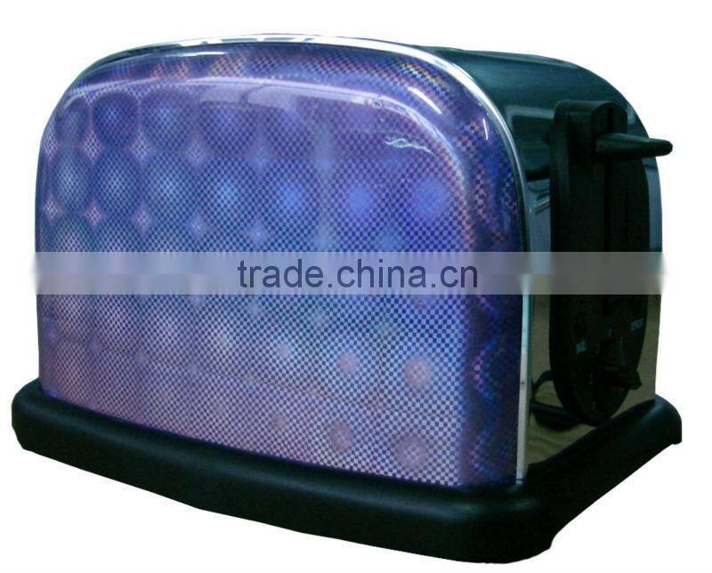 FT-103A 2 slice stainless steel toaster with water transfer effect