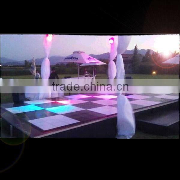 famous lower price portable dance floor for wedding decoration
