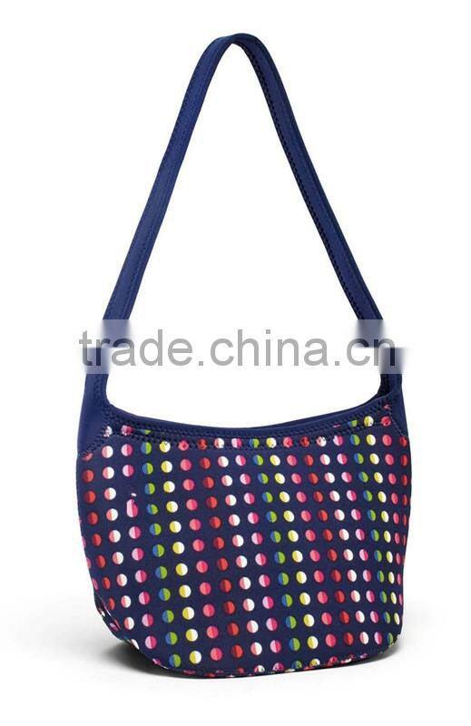 High quality waterproof promotional neoprene shopping shoulder cute bag