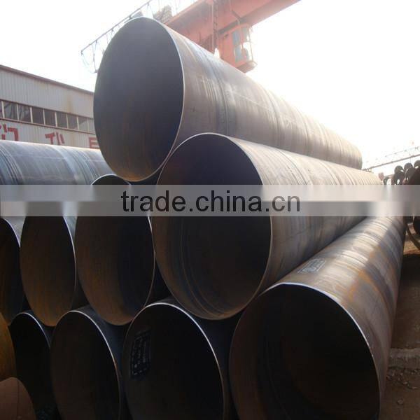 Big diameter spiral welded carbon steel pipe production line