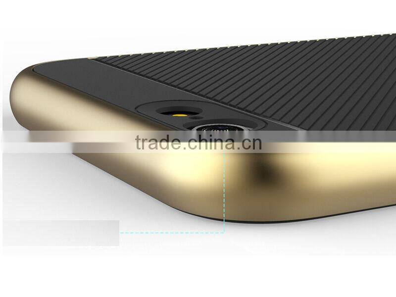 Rock kani series Metal bumper+TPU back cover for apple iphone 6