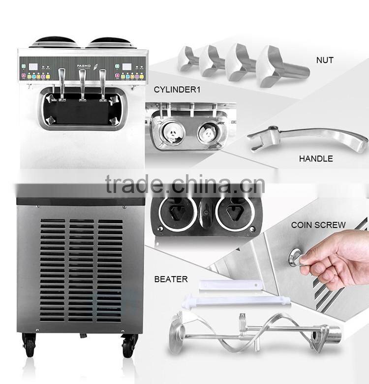Pasmo 2016 new best selling sorbet machine/ frozen yogurt ice cream