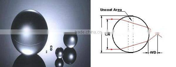 Polished BK7 glass ball lens