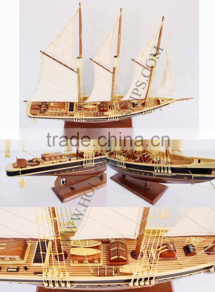 RIVA AQUARAMA SPEED BOAT, HIGH CLASS WOODEN DESIGN FROM VIETNAM - MODEL SHIP HANDMADE