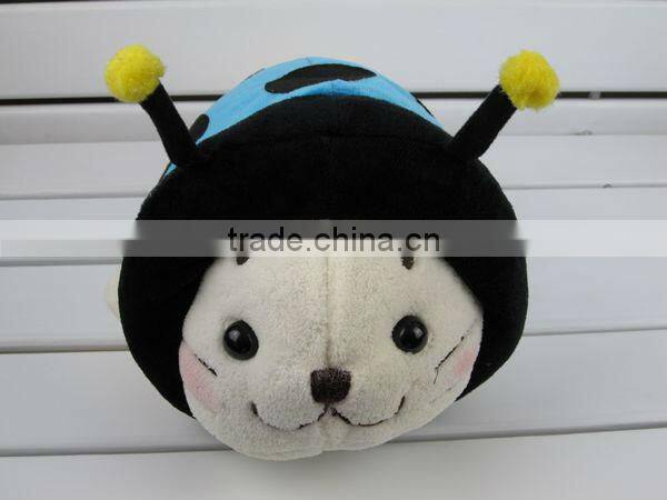 Lovely blue plush bees toys