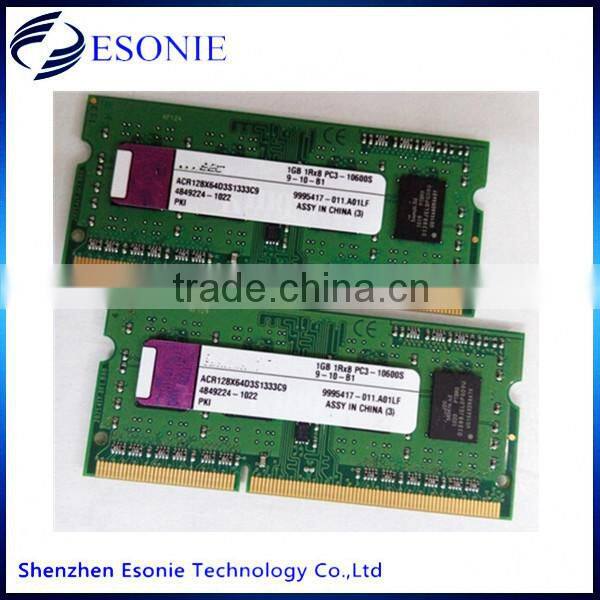 Alibaba china laptop ram memory ddr3 1gb 1333mhz original chips