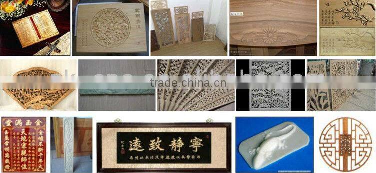 Large Advertising CNC router machine with for heads ZK-1212-4
