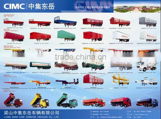 CIMC OEM Manufacturing 40t Wood Transport Multi Axle Trailer
