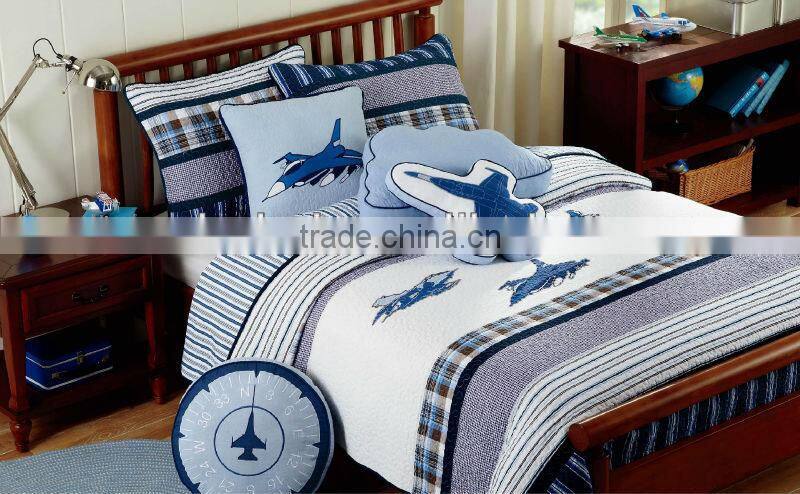 Boy cotton Patchwork quilt set