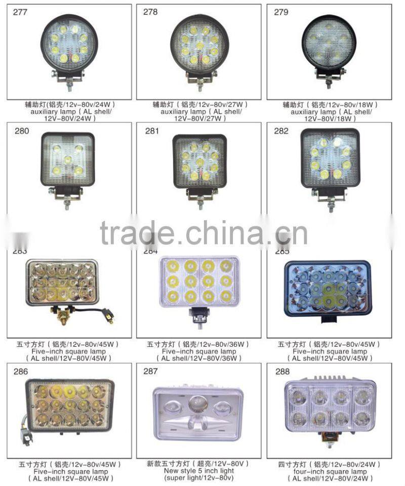 Led work light with good quality