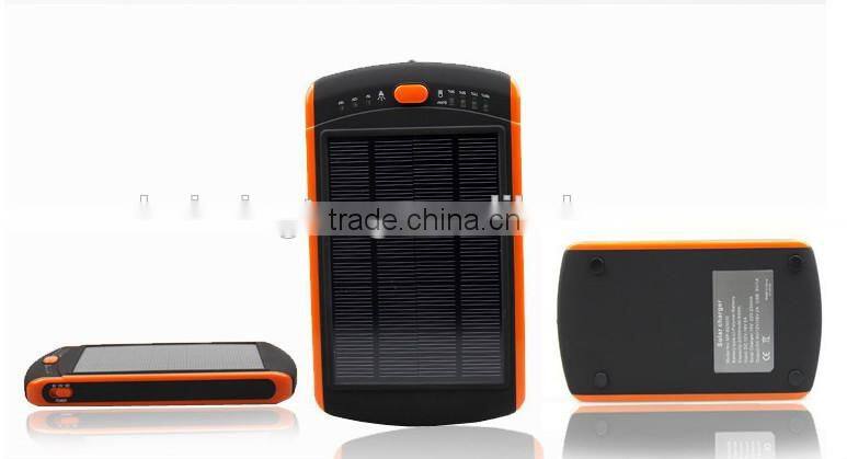 2015 Big capacity universal portable 23000T laptop 12v solar charger for notebook