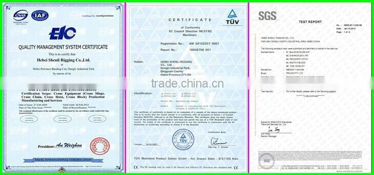 factory direct Wells Lifting Hardware G80 Welded Oblong Master Link