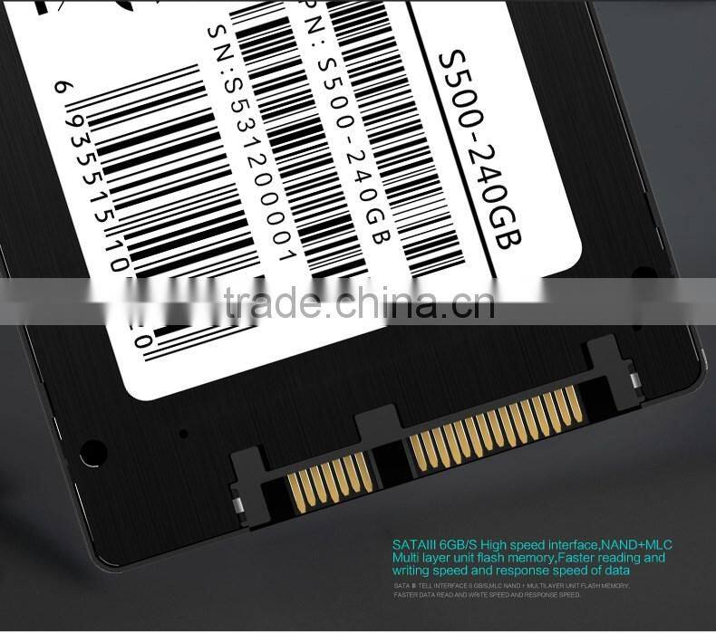 KingDian S500 240GB 256GB SSD Solid State Drive Disk SATA3 2.5 240GB 256GB(S500-240GB)