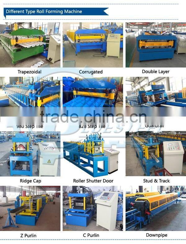 Roof Use And Tile Forming Machine Type Metal Sheet Corrugated Roof Roll Forming Machine