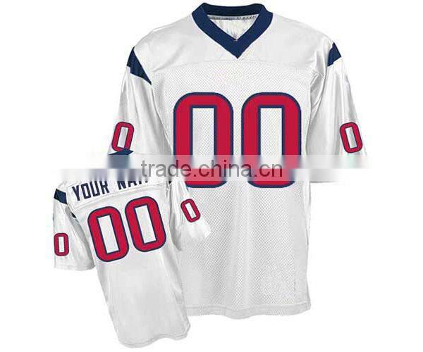 Wholesale sublimated football jerseys design with digital football jersey printing