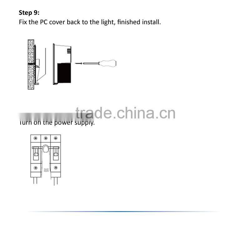 20W Mini UL IP54 Waterproof Wall Pack Light