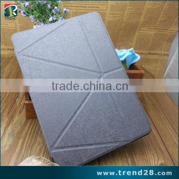 Hot design folding bulk buy leather cover for ipad air