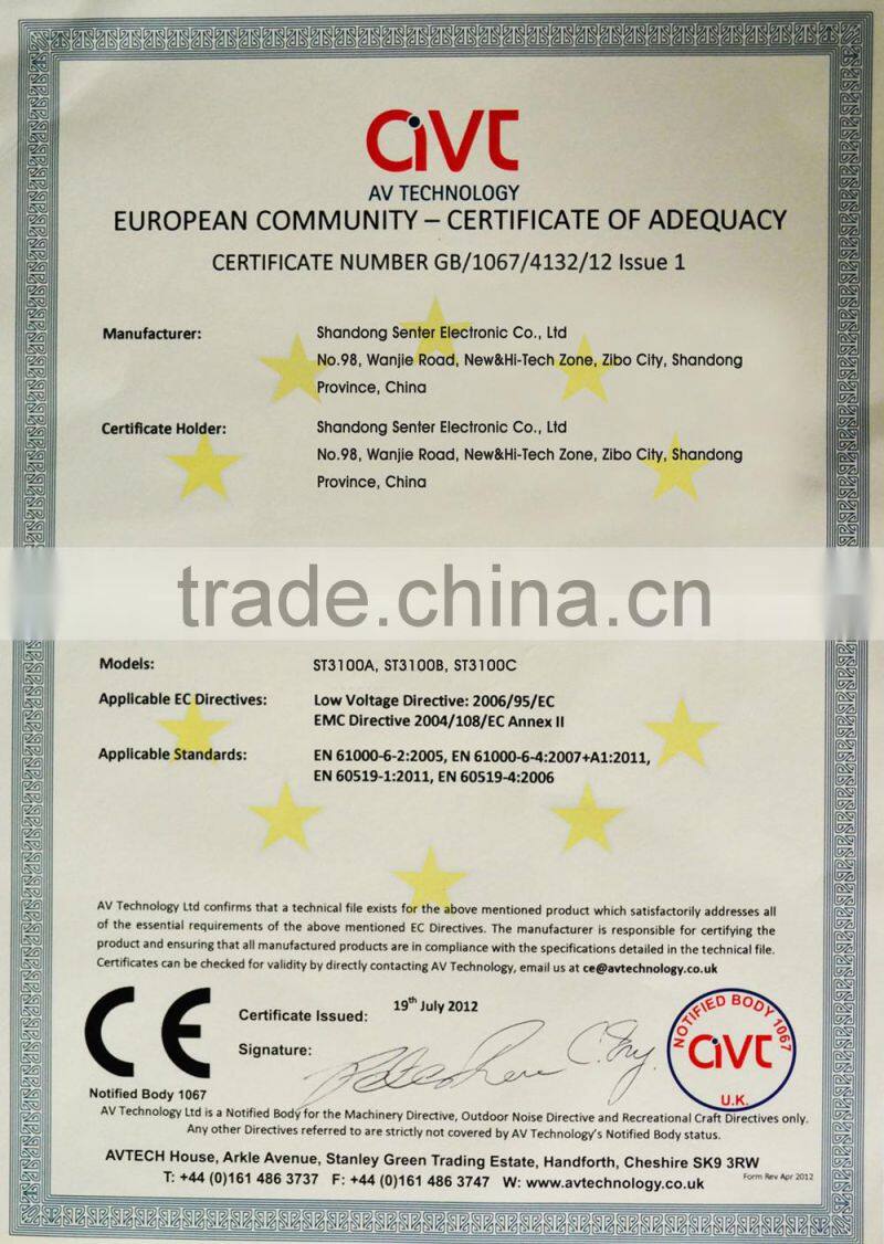 ST3100B SENETR Single Fiber Splicing Machine Fiber Optic Fusion Splicer