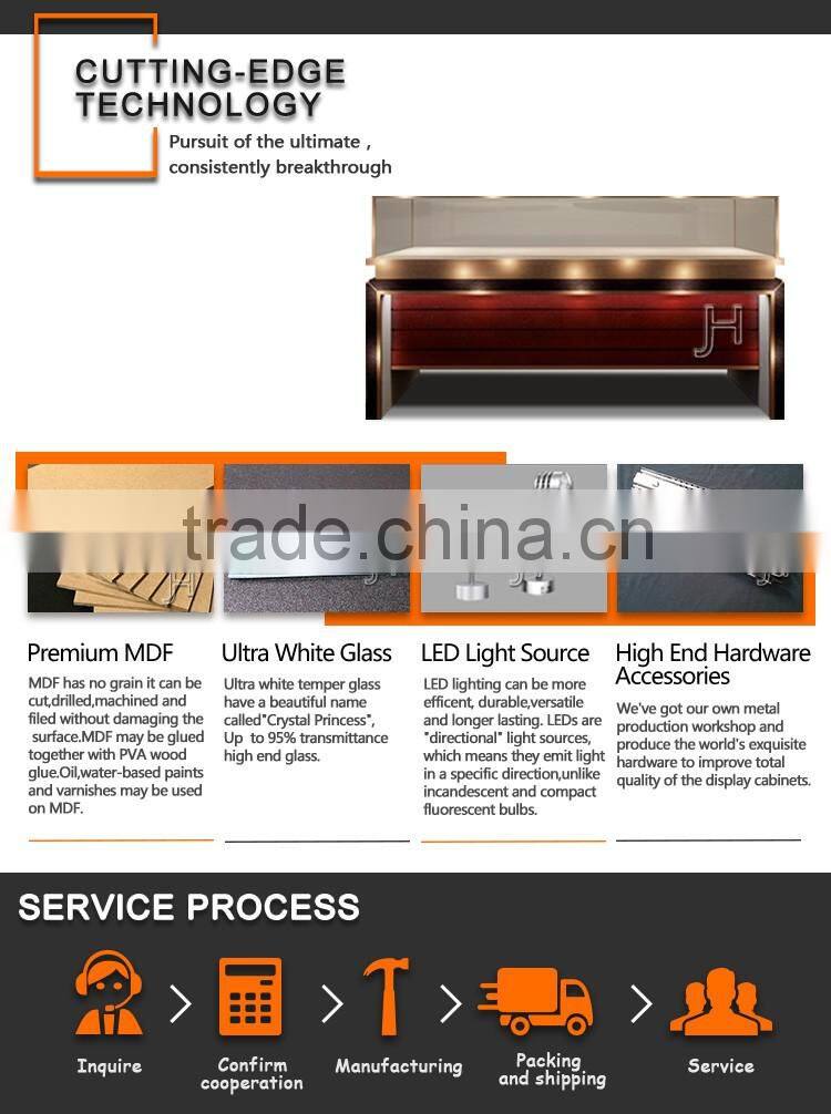 Professional custom design shopping mall jewelry kiosk ideas