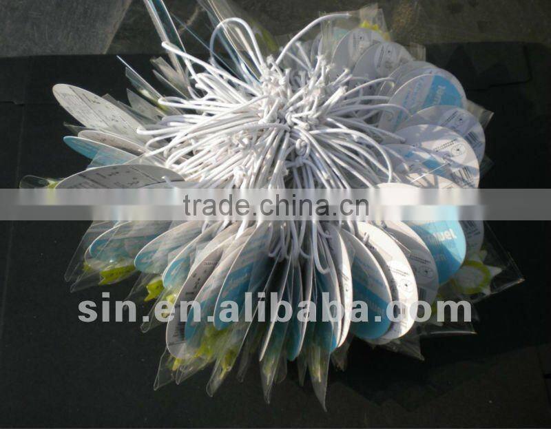 paper hanging round tags