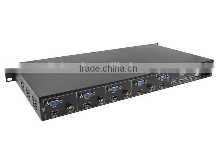 LINK-MI LM-SH41 Digital and Analog Signal 4 Way HD Video Synthesizer With RS232