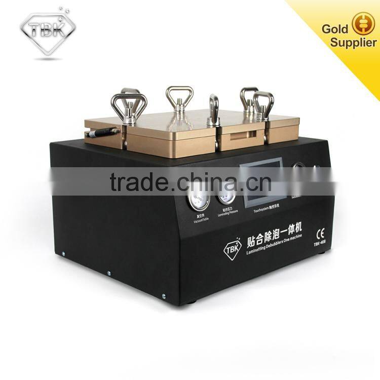 Updated version 2 in 1 lcd glass vacuum laminating with air bubble film foam removing machine for laminating