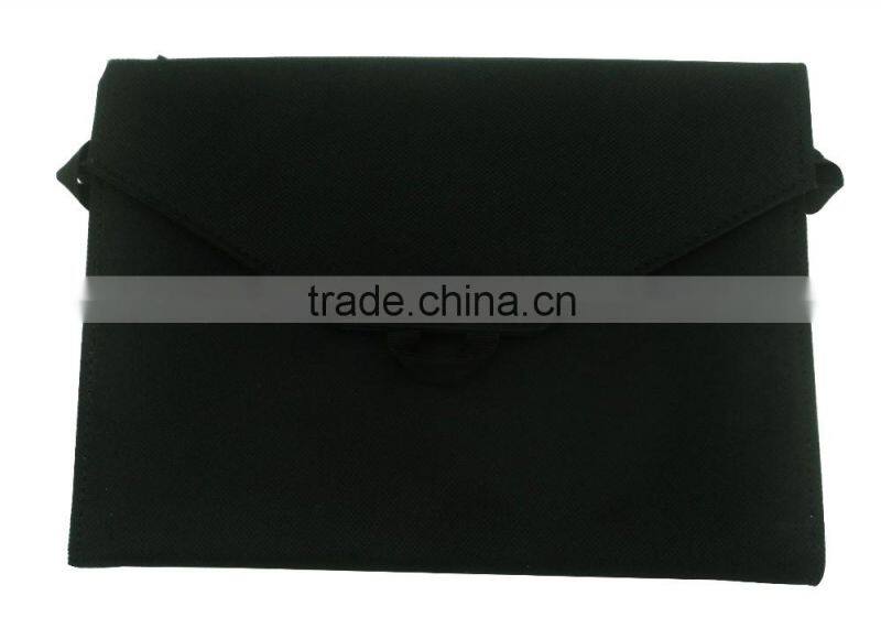 Singapore, 14W Foldable Solar Power Bank integrated with Fabric bag, Applicable as portable solar charger kit for mobile