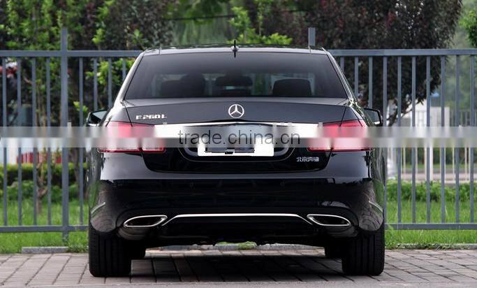 2014 E-class w212 E260 diffuser exhaust tips