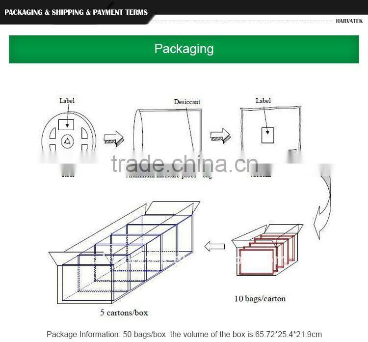 High quality 5.4x5.0x1.6mm 30mA surface mount ws2811 5050 smd rgb led chip