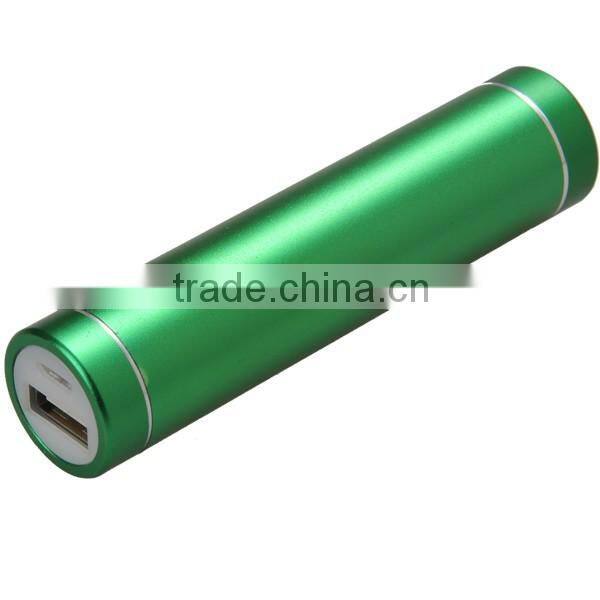 2-In-1 Cylindrical Mobile Power Bank with Flashlight