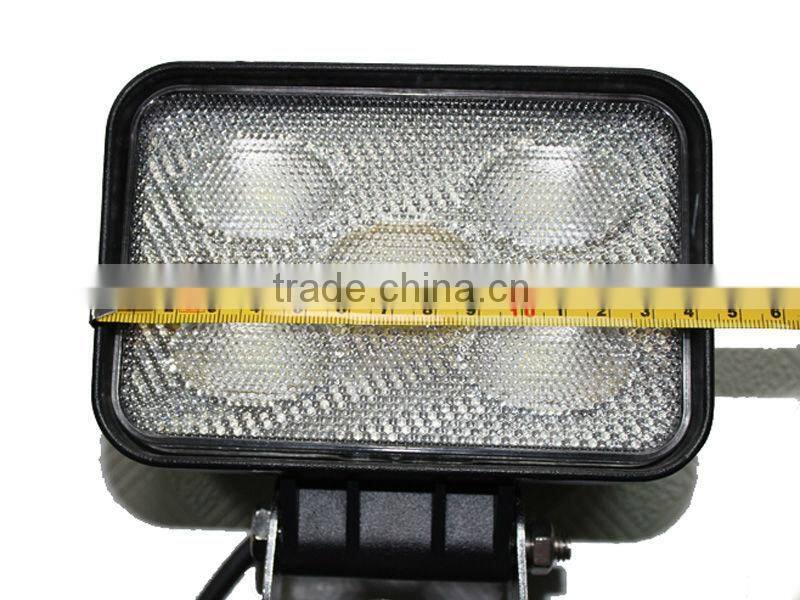 5.7 Inch Square 12v 50w led work light For Off Road Atv Suv Ip68 RoHS Certificated Gold Supplier