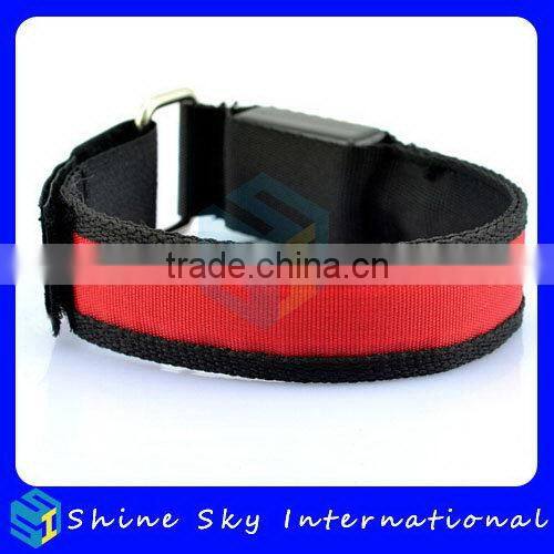 Customized Hot Sell Fabric Cycling Led Armband
