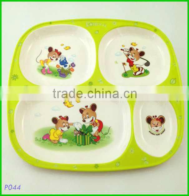 melamine plate for children